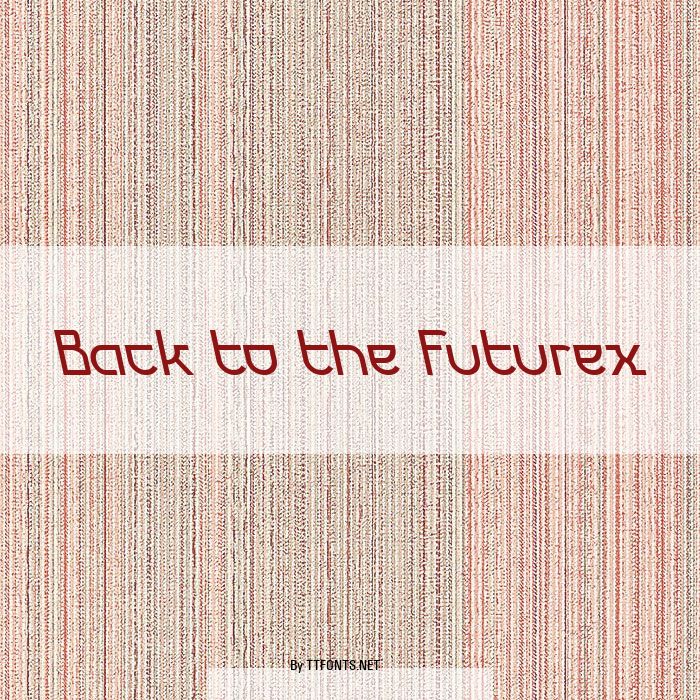 Back to the Futurex example